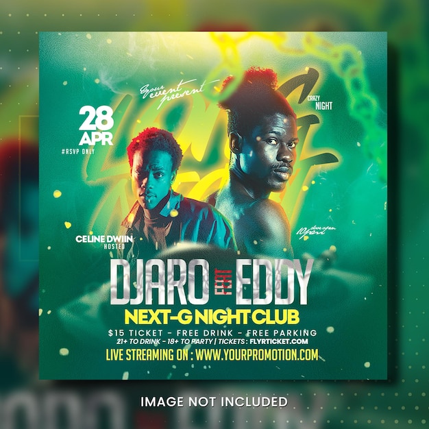 Dj Party Flyer Template