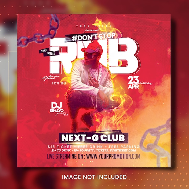 Dj Party Flyer Template