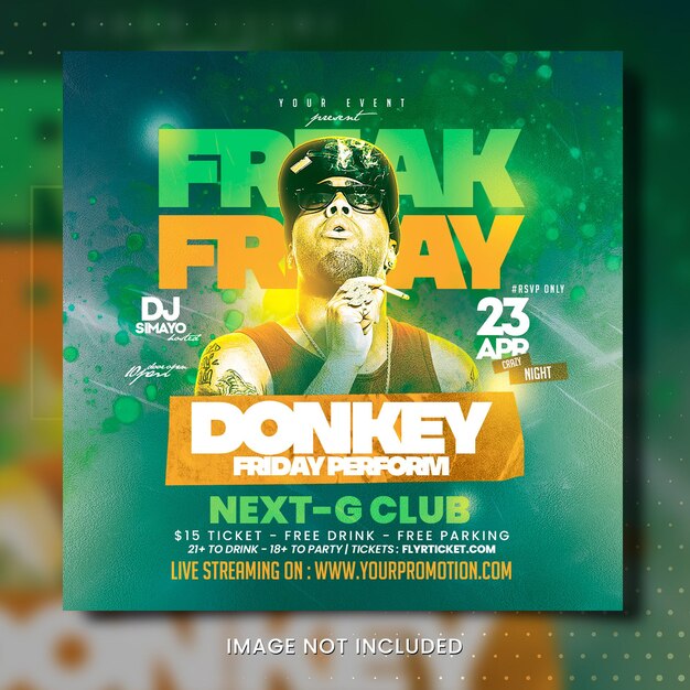 Dj Party Flyer Template