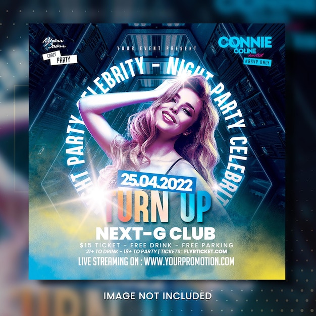 Dj Party Flyer Template