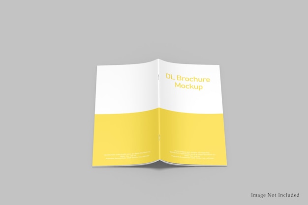 Dl bifold brochure mockup