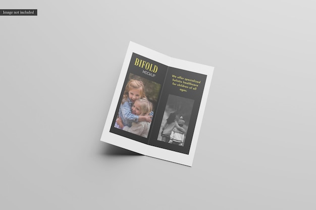 Dl bifold brochure mockup