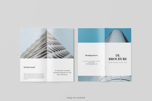 Dl brochure mockup