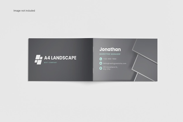 Dl brochure mockup