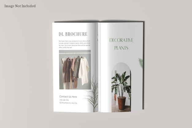 Dl brochure mockup