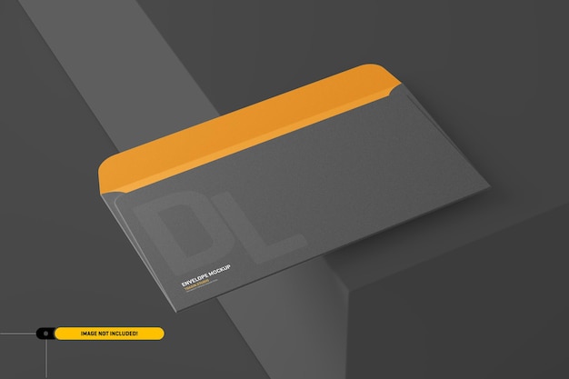 Dl envelop mockup