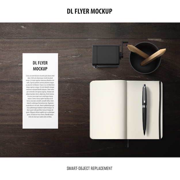 DL Flyer Mockup