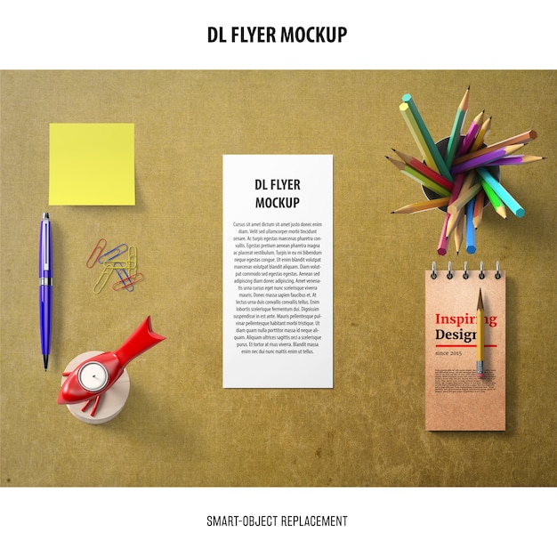 DL Flyer Mockup