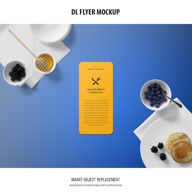 DL Flyer mockup