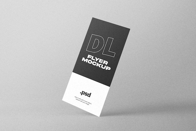 Dl flyer mockup