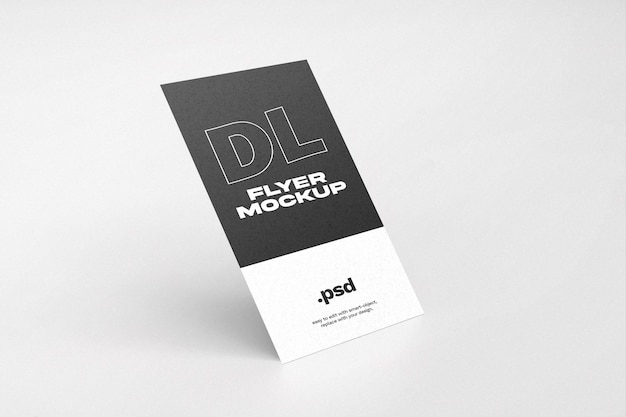 dl flyer mockup