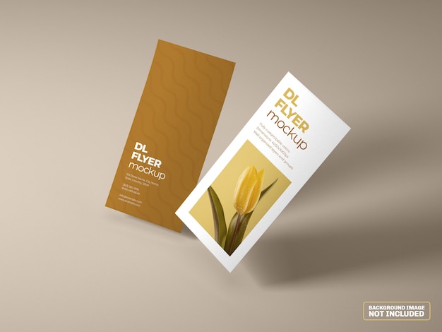 PSD dl flyer mockup