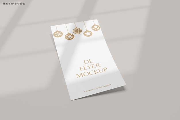 PSD dl flyer mockup