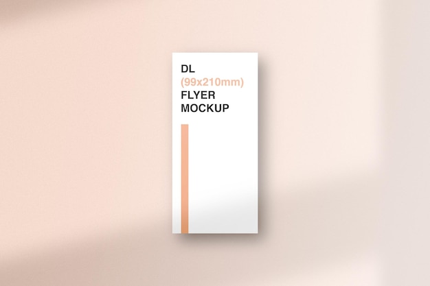 Dl flyer mockup