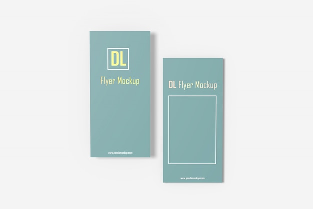 Dl flyer mockup