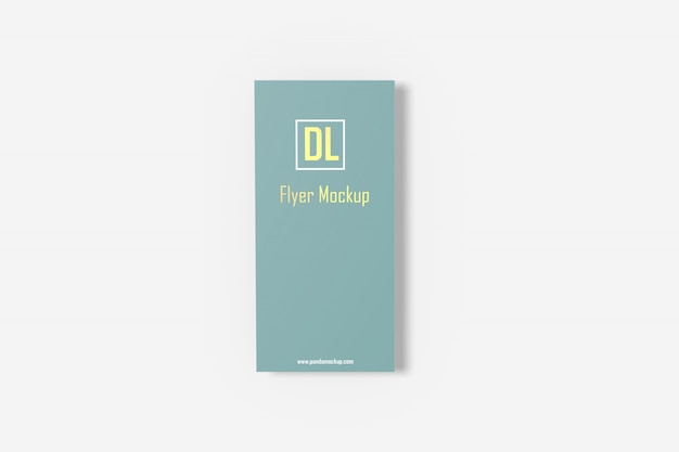 DL flyer mockup