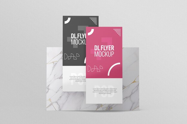 Dl flyer mockup