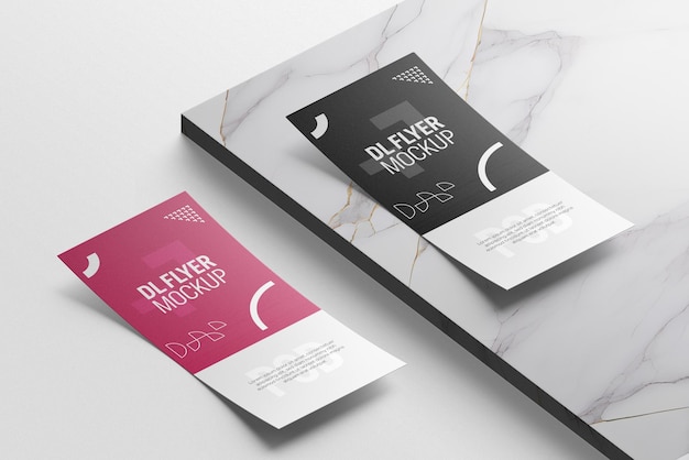 dl flyer mockup