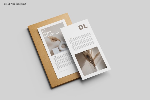 PSD dl flyer mockup