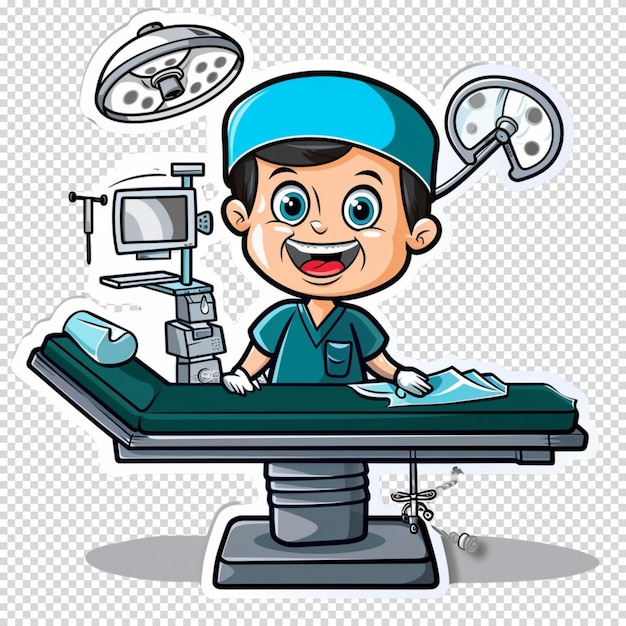 PSD doctor isolated on transparent background doctors day