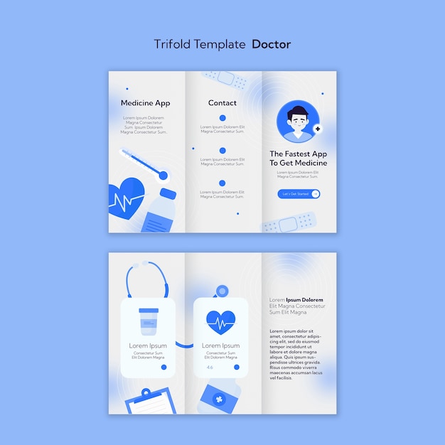 PSD doctor profession template