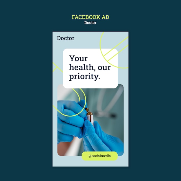 PSD doctor template design