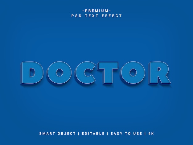 Doctor text effect