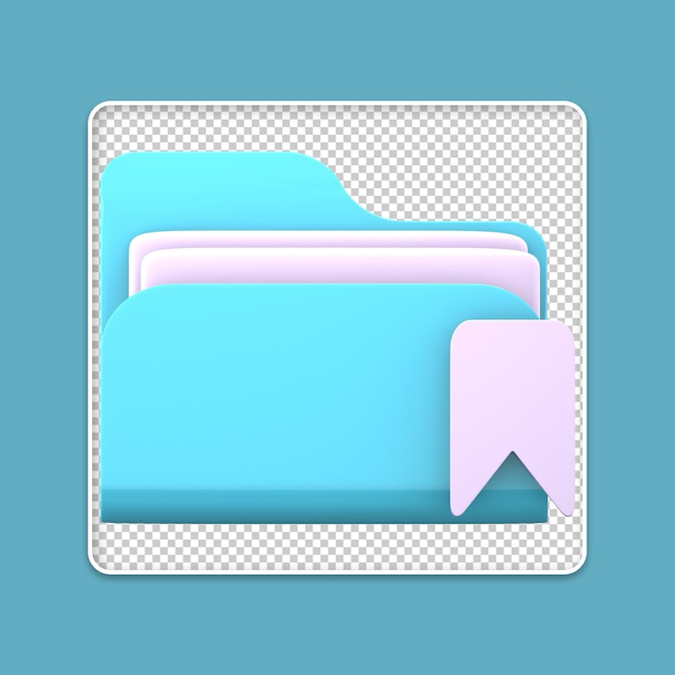 PSD document 3d icon