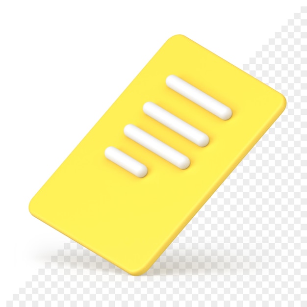 Document 3d icon