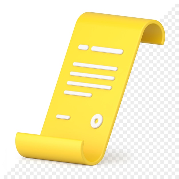 Document 3d icon