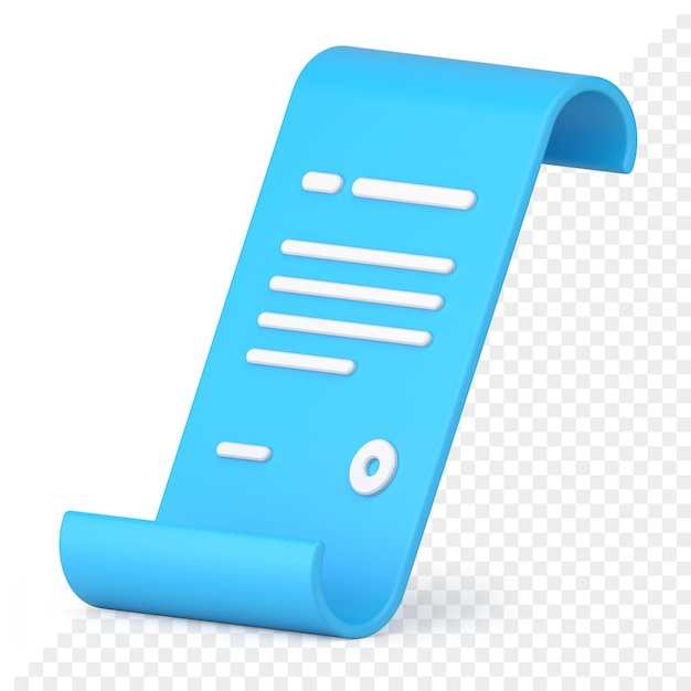 Document 3d icon