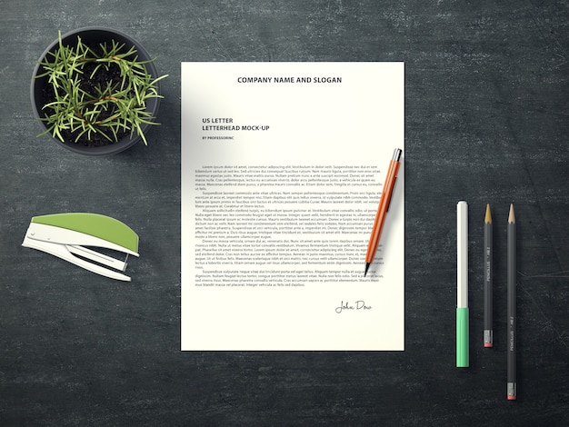 Document mock up