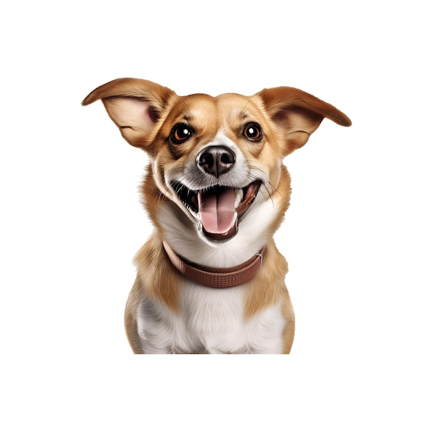 Dog face vector image