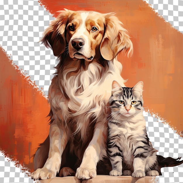 Dog and feline