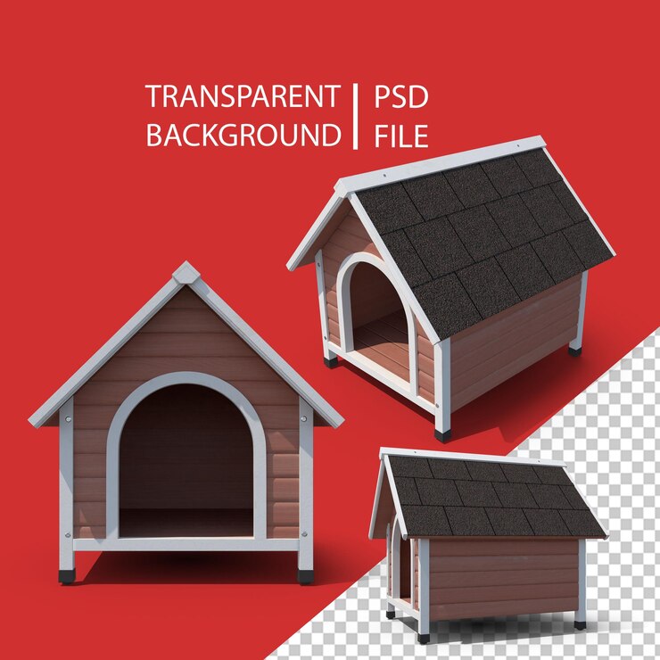 PSD dog house png