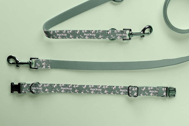 PSD dog leash mockup design