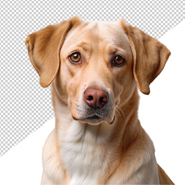 PSD dog on transparent background