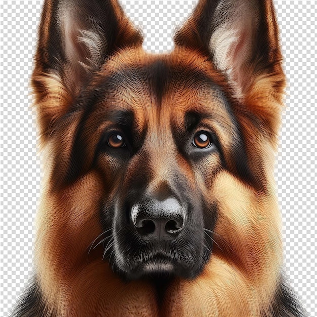 PSD a dog with a brown nose and a black nose