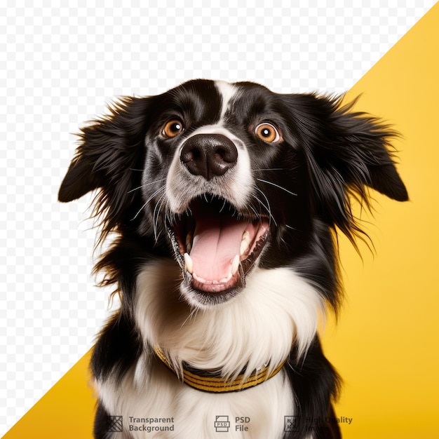 a dog with a collar that says " the word dog " on it.