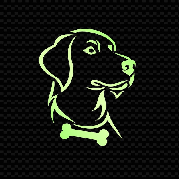 PSD a dog with a green background that says quot a dog quot