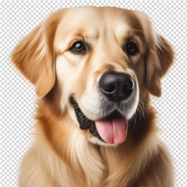 PSD a dog with its tongue out and a picture of a dog