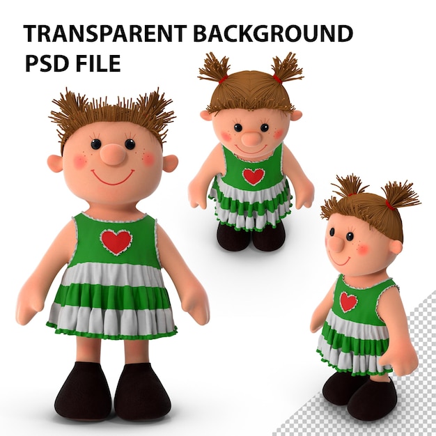 PSD doll png