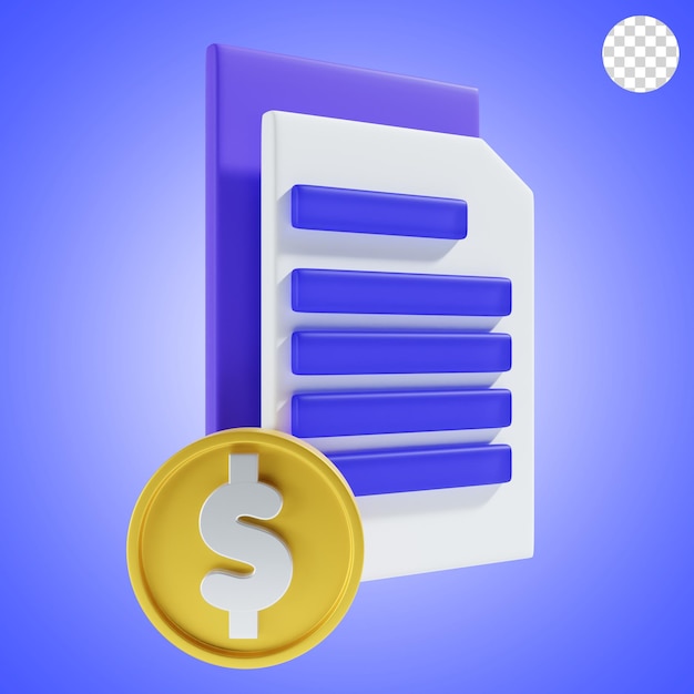 Dollar payment file icon