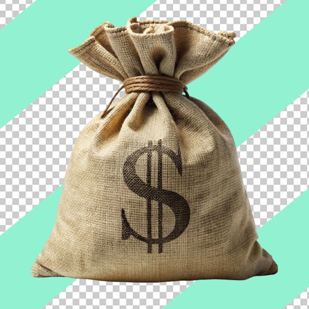 PSD dollar sack and gold coin icon