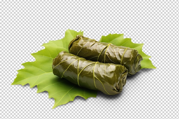 Dolma traditional cuisine food Manual cut out on transparent