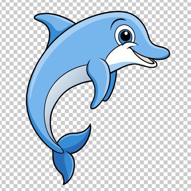 PSD the dolphin leaping