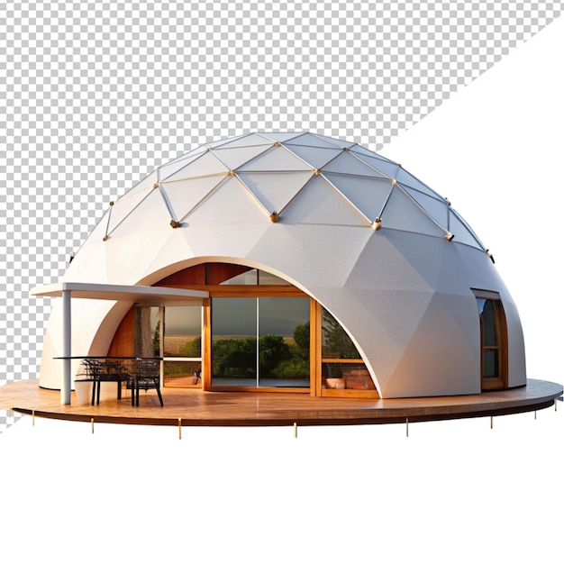 PSD dome house transparent background