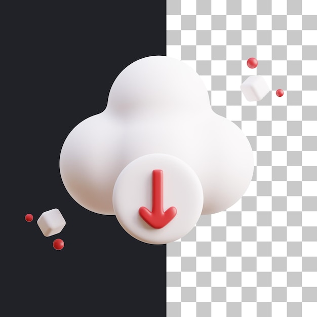 Donkere 3D Cloud downloaden