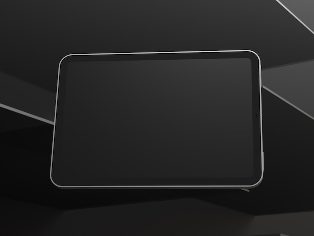 Donkere tabletmodel