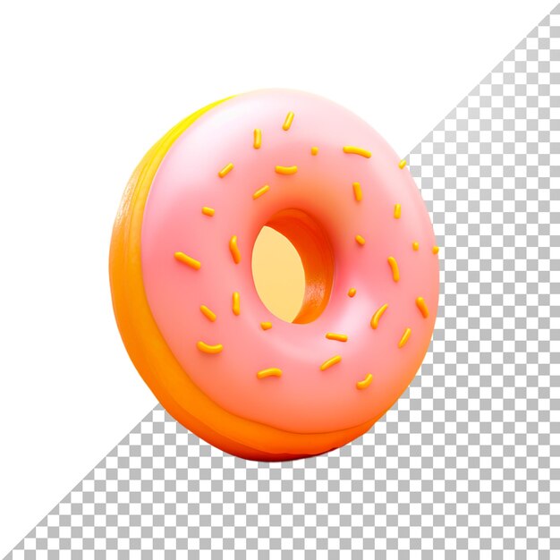 PSD donut 3d